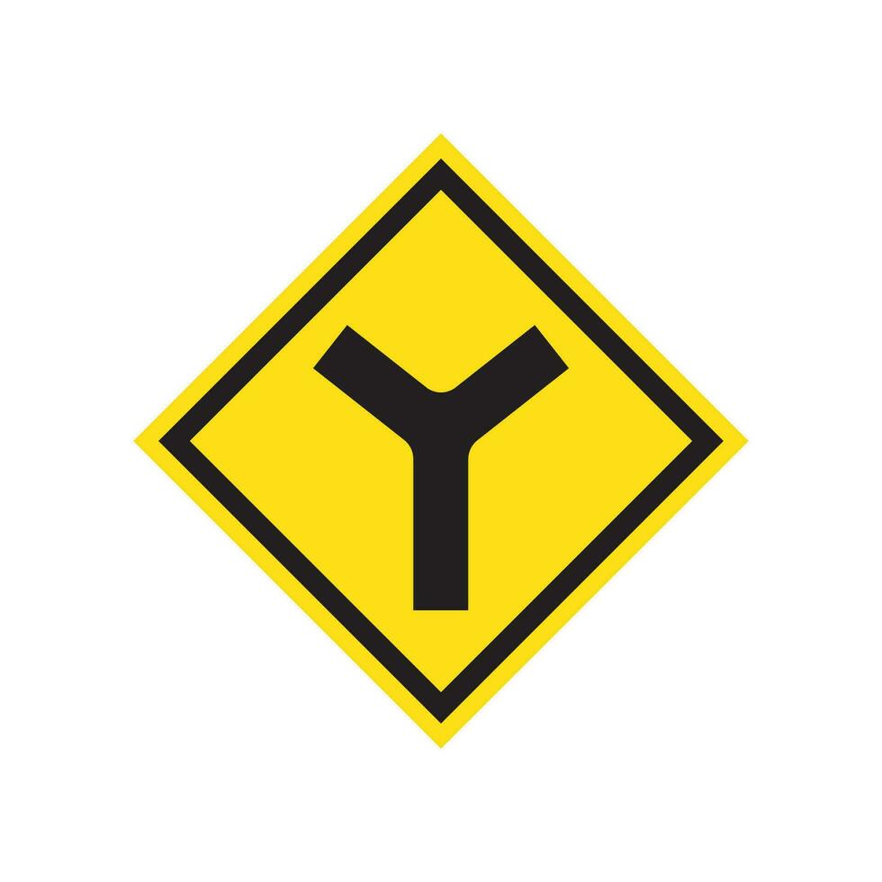 road sign icon vector