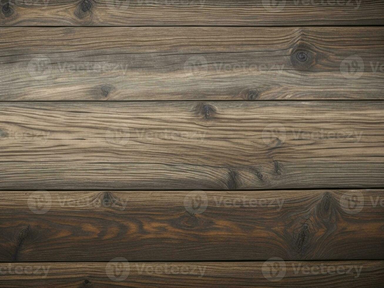 AI Generative Dark brown wooden background with high resolution. photo