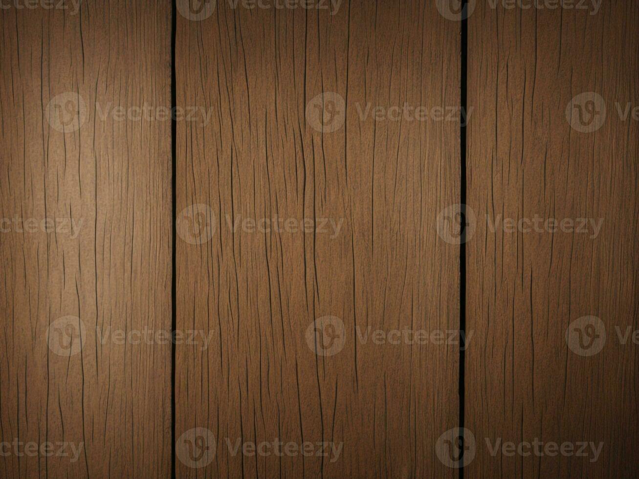 AI Generative Dark brown wooden background with high resolution. photo