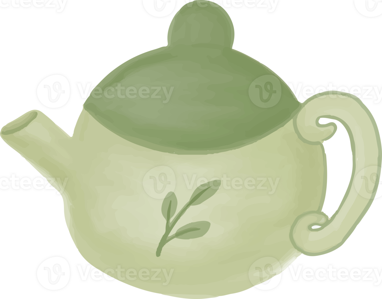 Tea pot watercolor 29754193 PNG