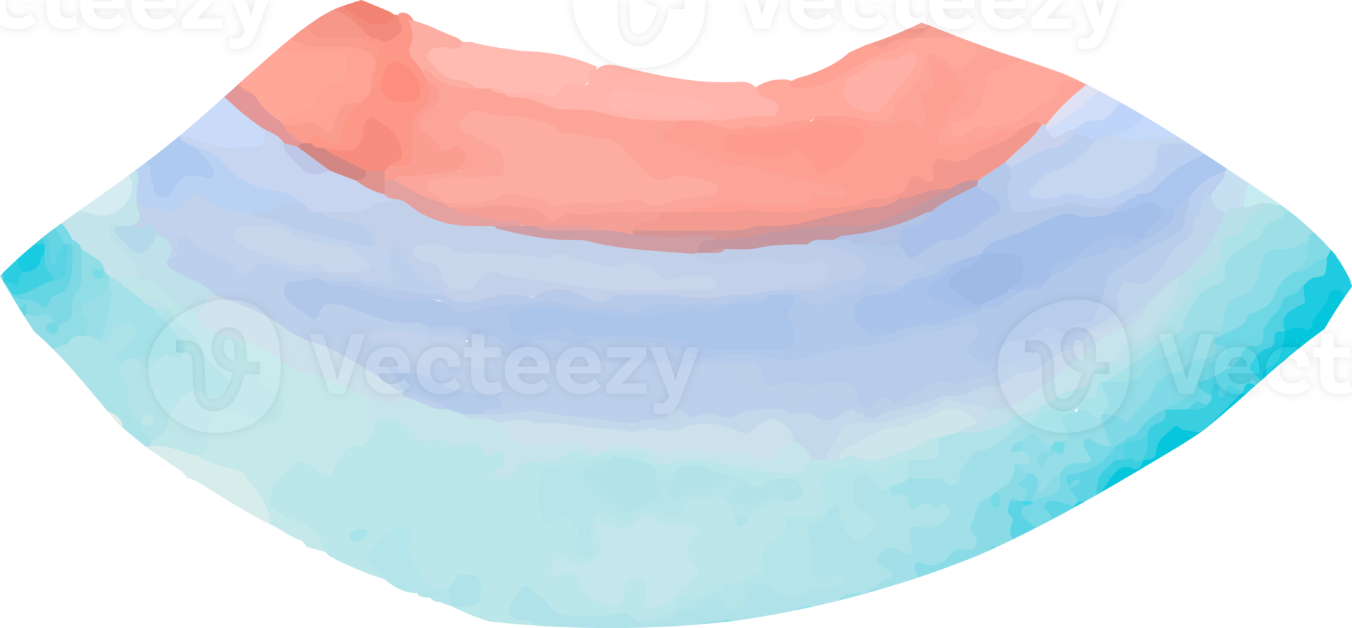Abstract Shape watercolor png