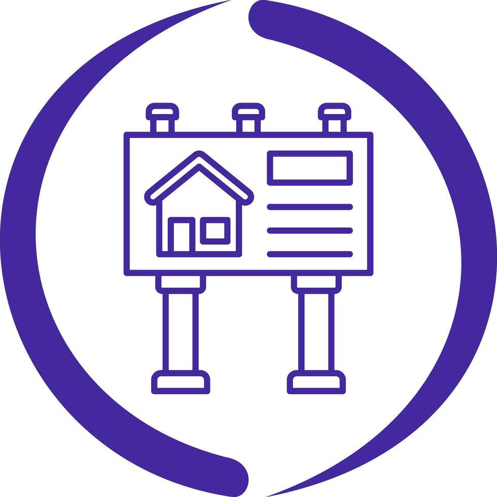 Billboard Vector Icon