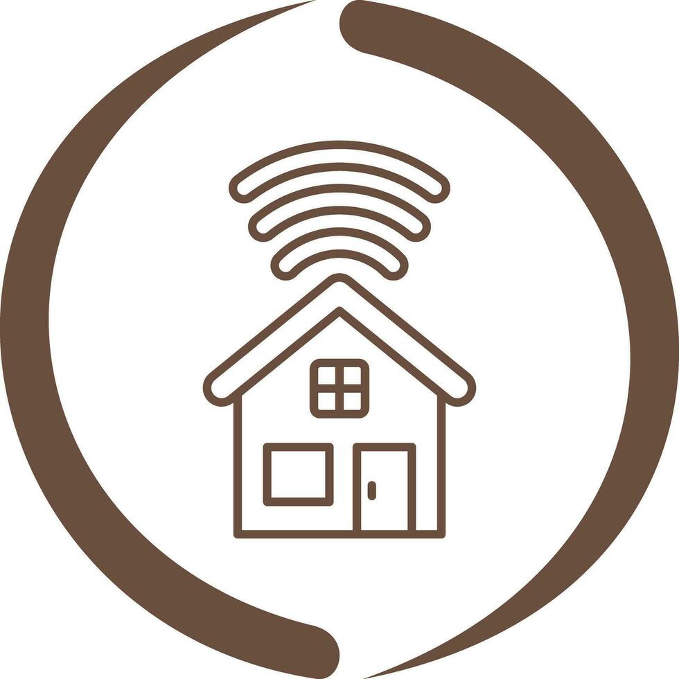 Smart House Vector Icon