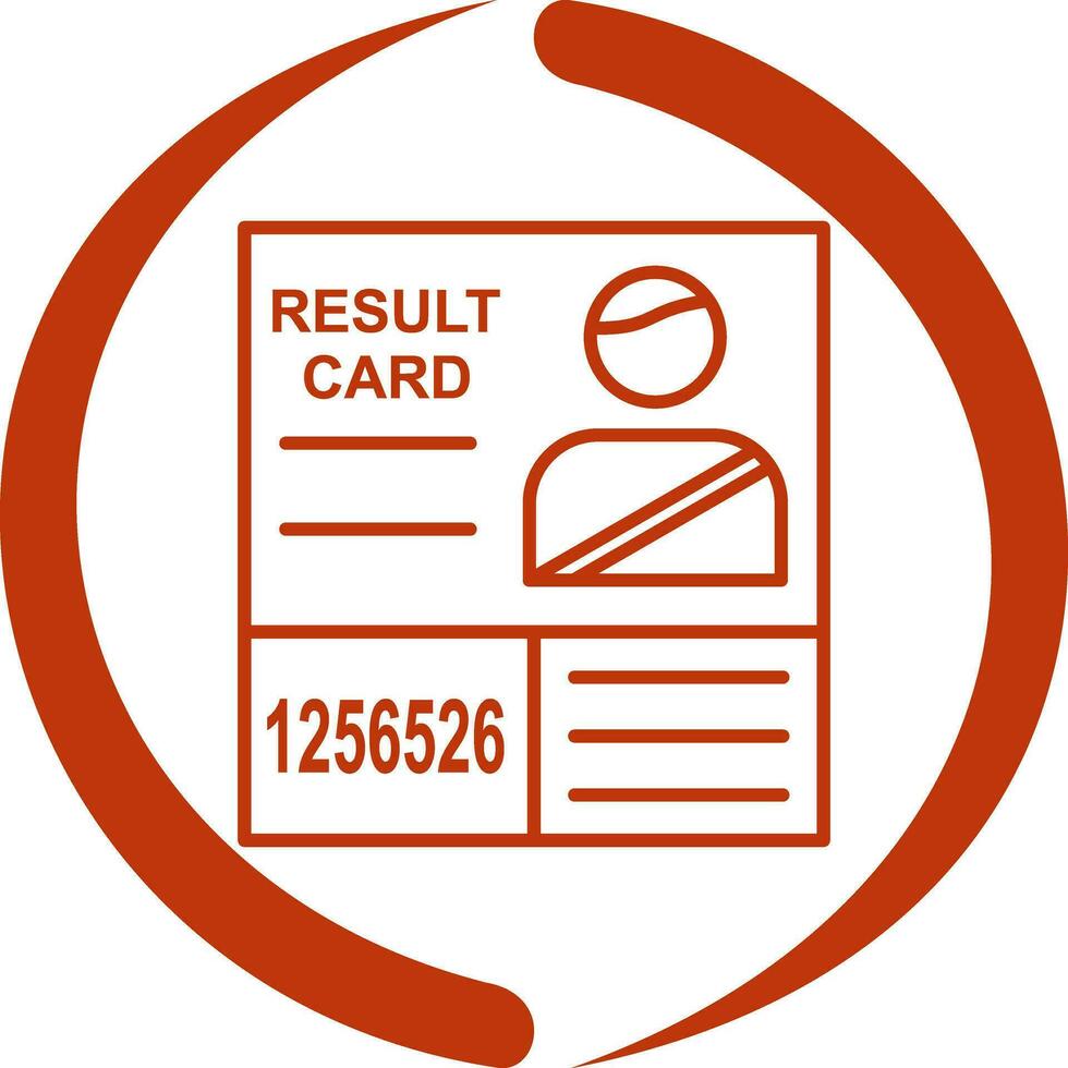 Candidate Results Vector Icon