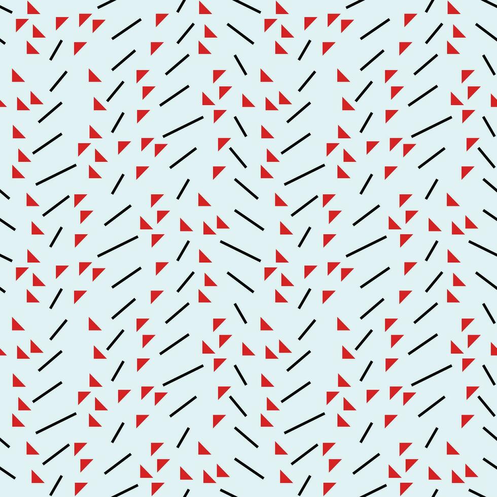 A beautiful hand drawn seamless pattern Vector illustration