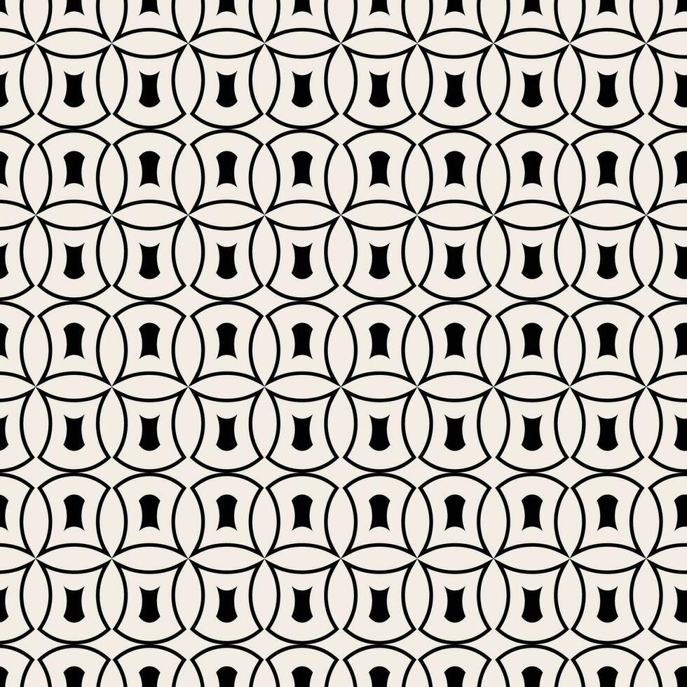 A beautiful hand drawn seamless pattern Vector illustration