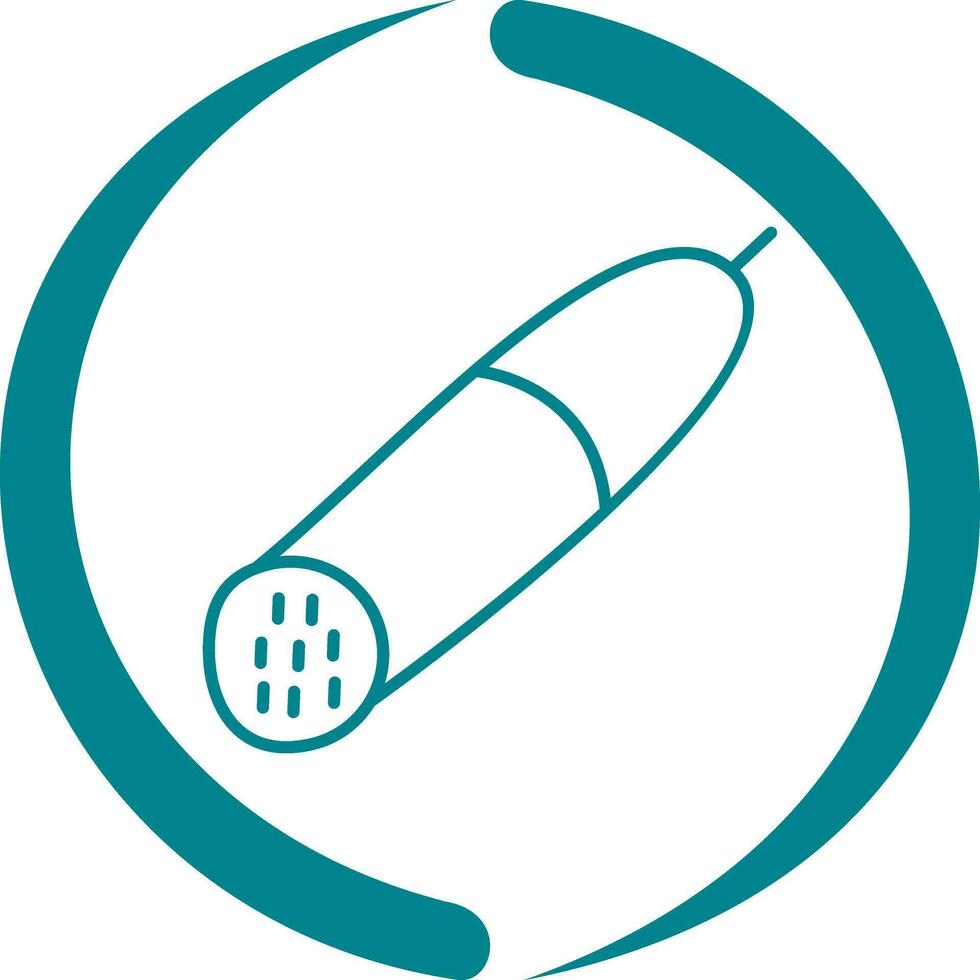 Salami Vector Icon