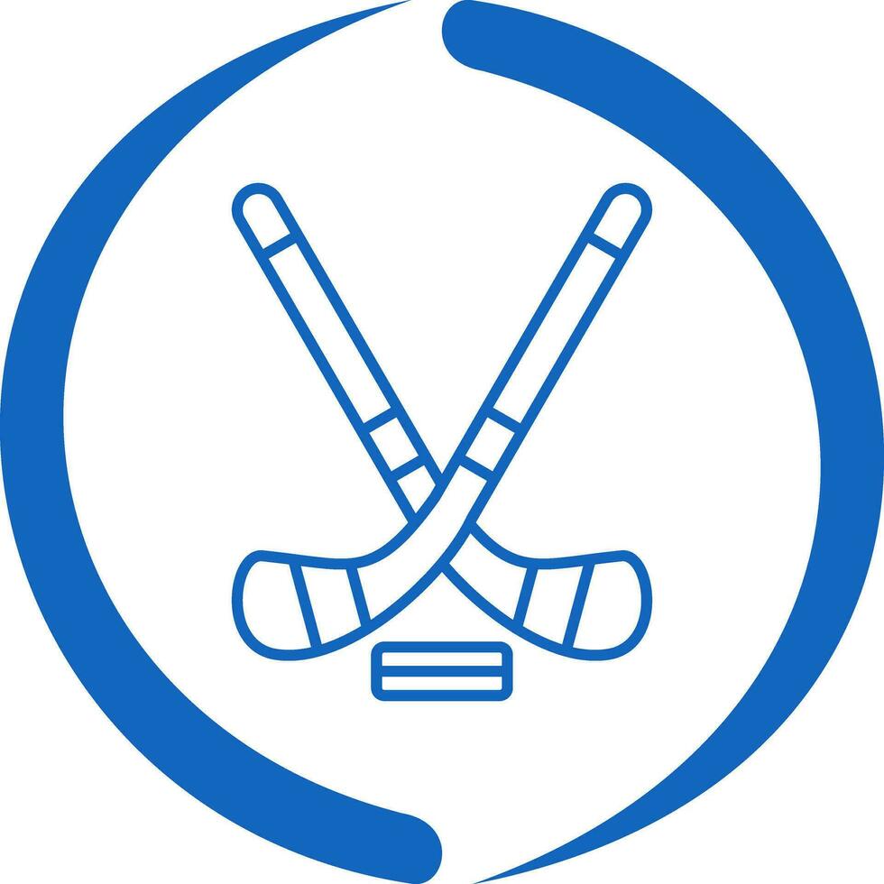 Ice Hockey Vector Icon