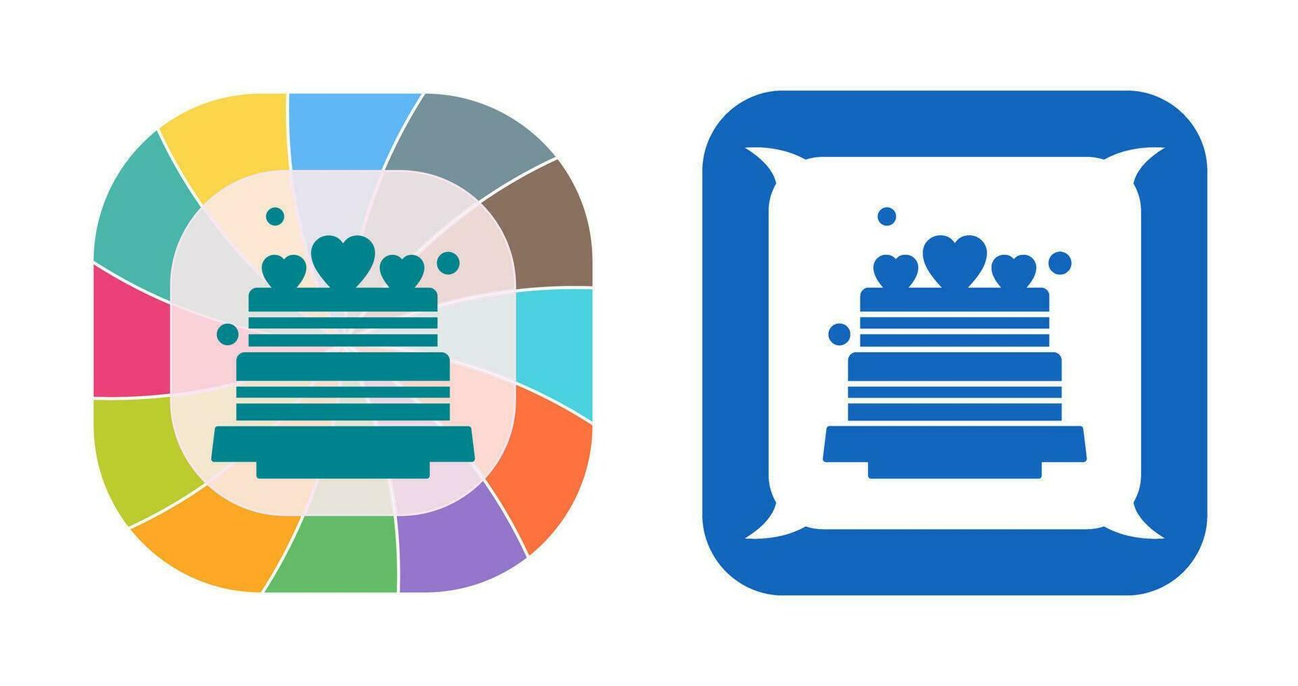 Wedding Cake Vector Icon