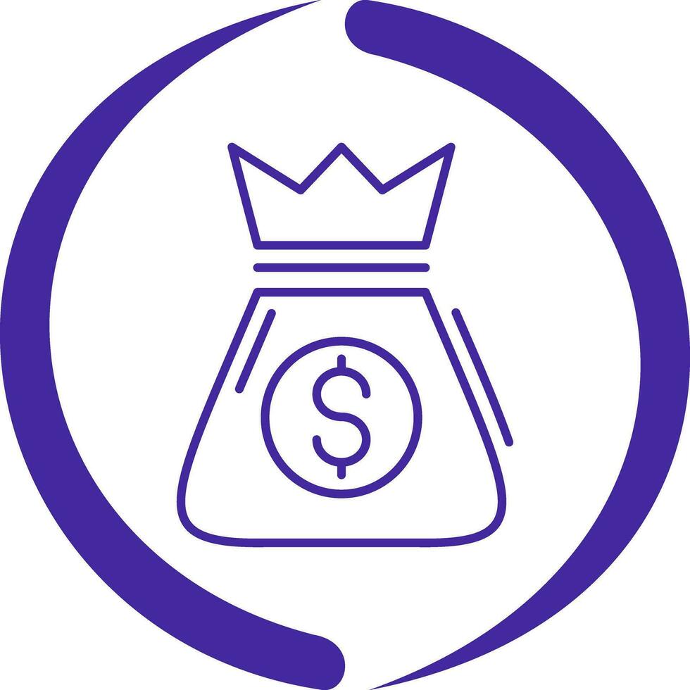 Money Bag Vector Icon