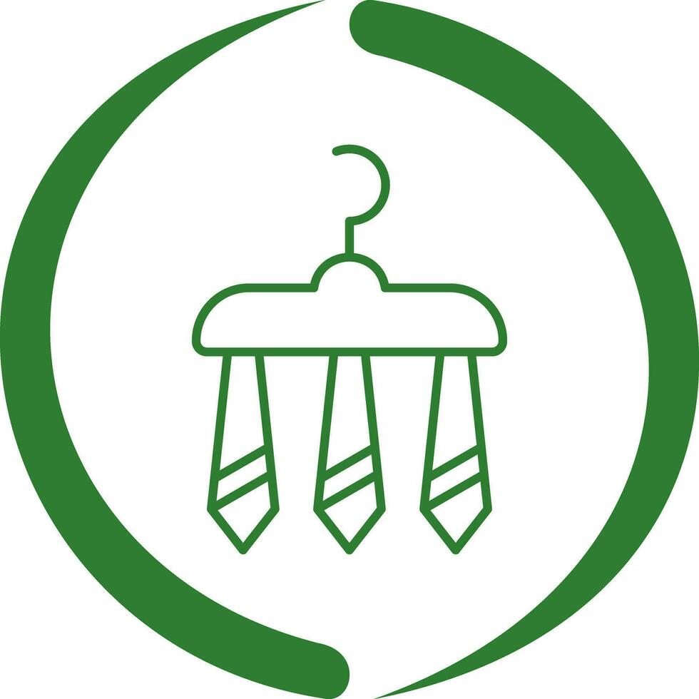 Three Ties Vector Icon
