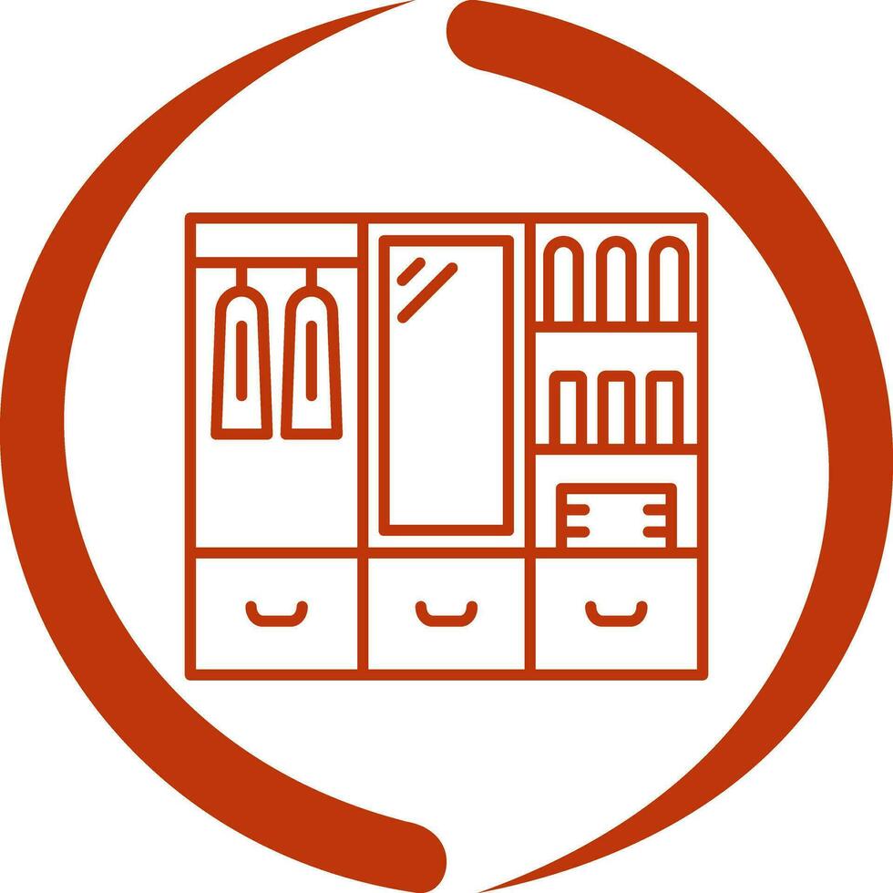 Wardrobe Vector Icon