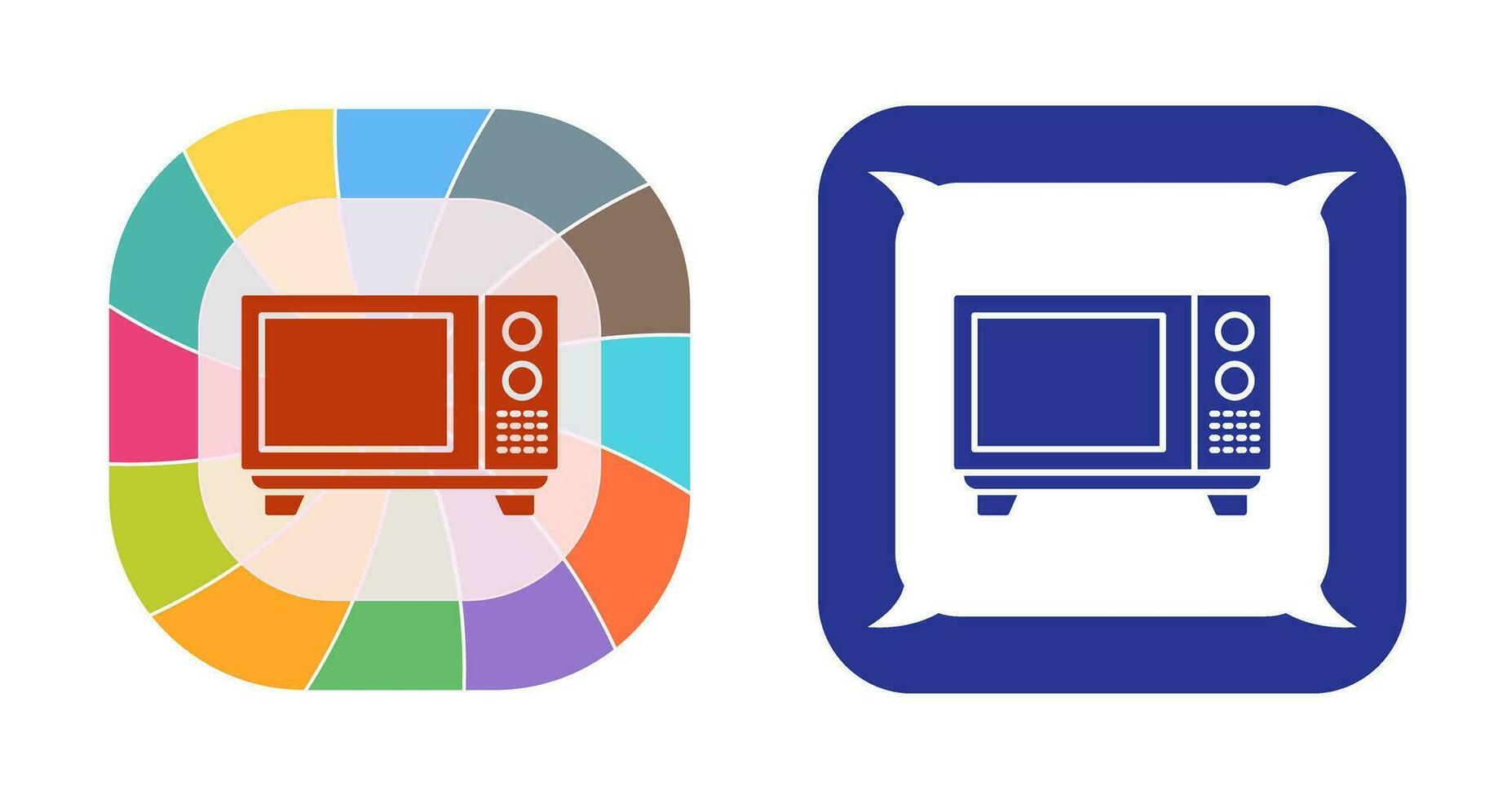 Microwave Vector Icon