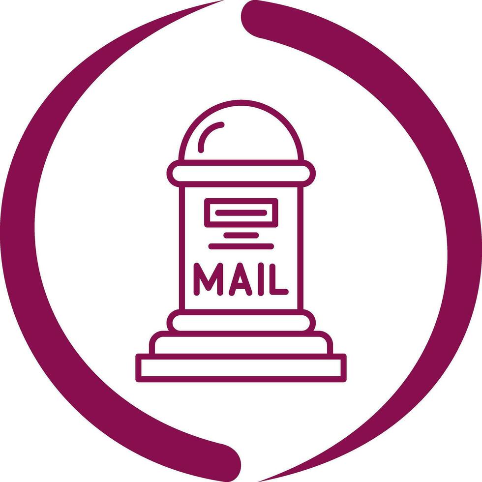 Mail Box Vector Icon