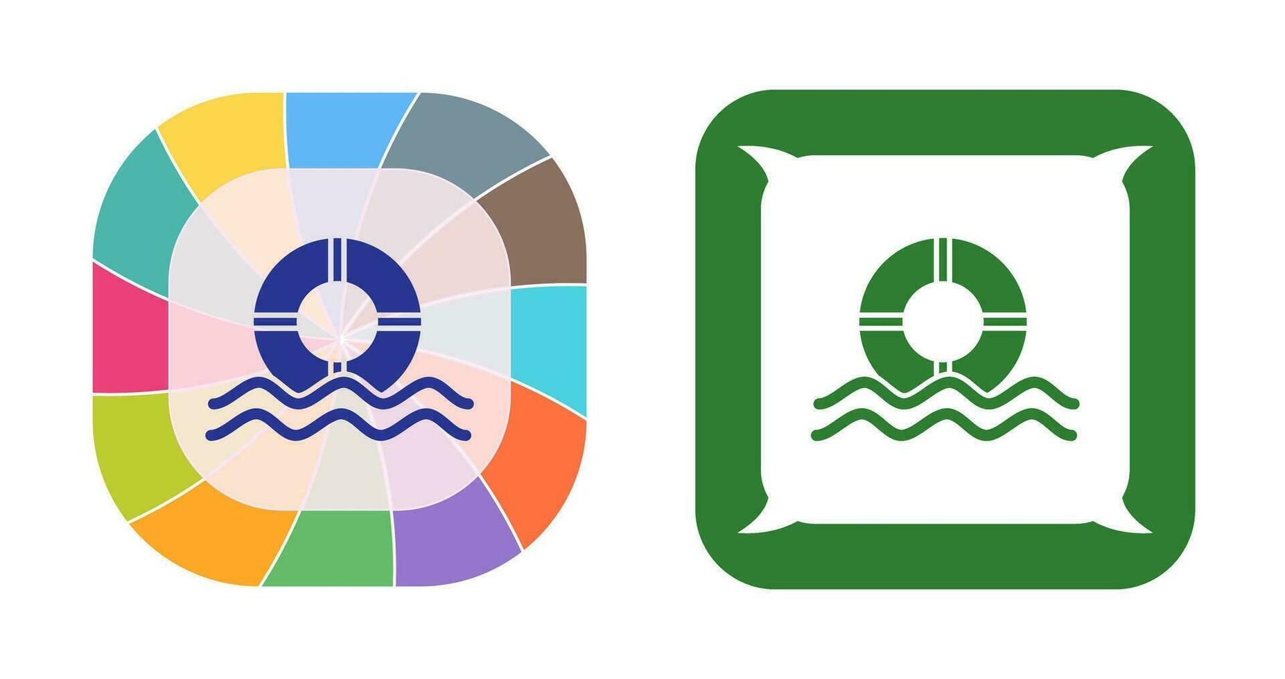 Float Vector Icon