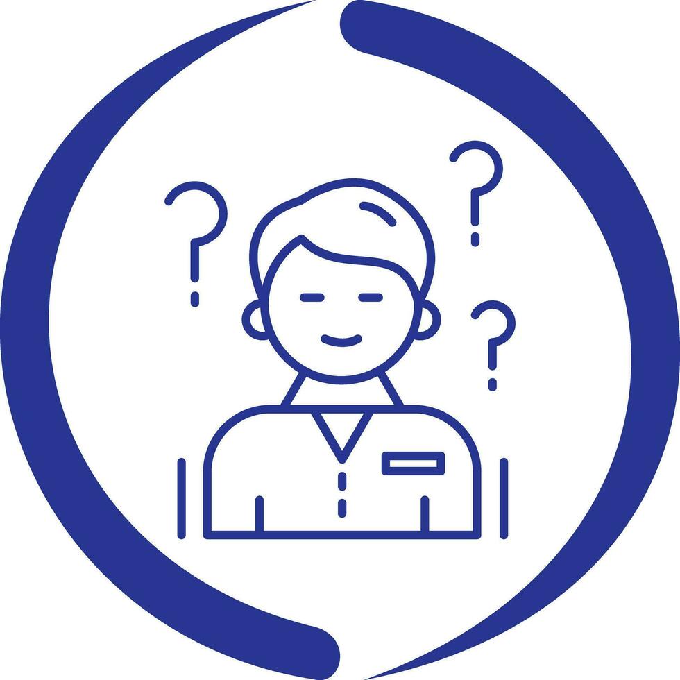 Confuse Vector Icon