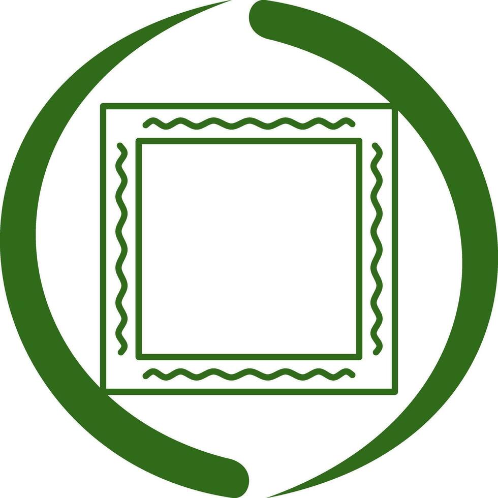 Unique Frame Vector Icon