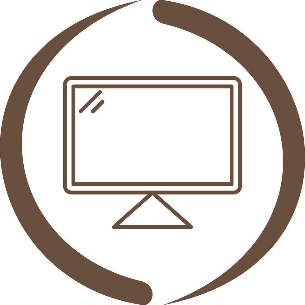 Computer Vector Icon