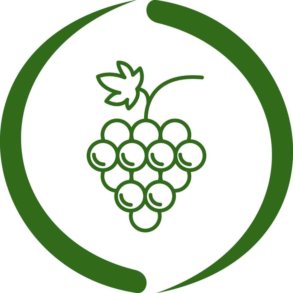 Grapes Vector Icon