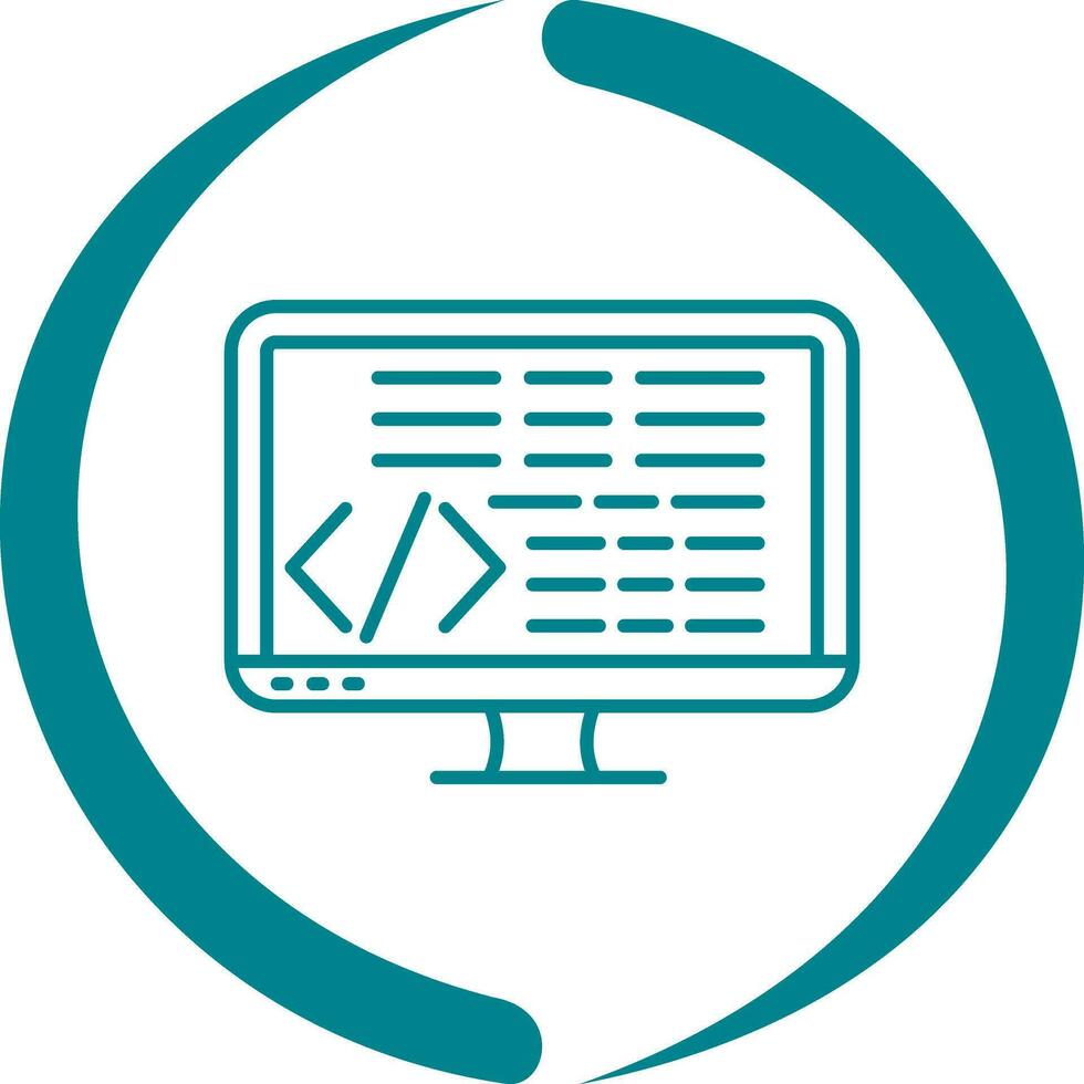 Coding Vector Icon