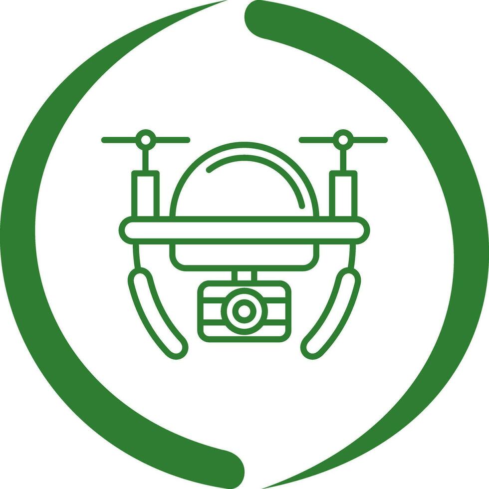 Camera Drone Vector Icon