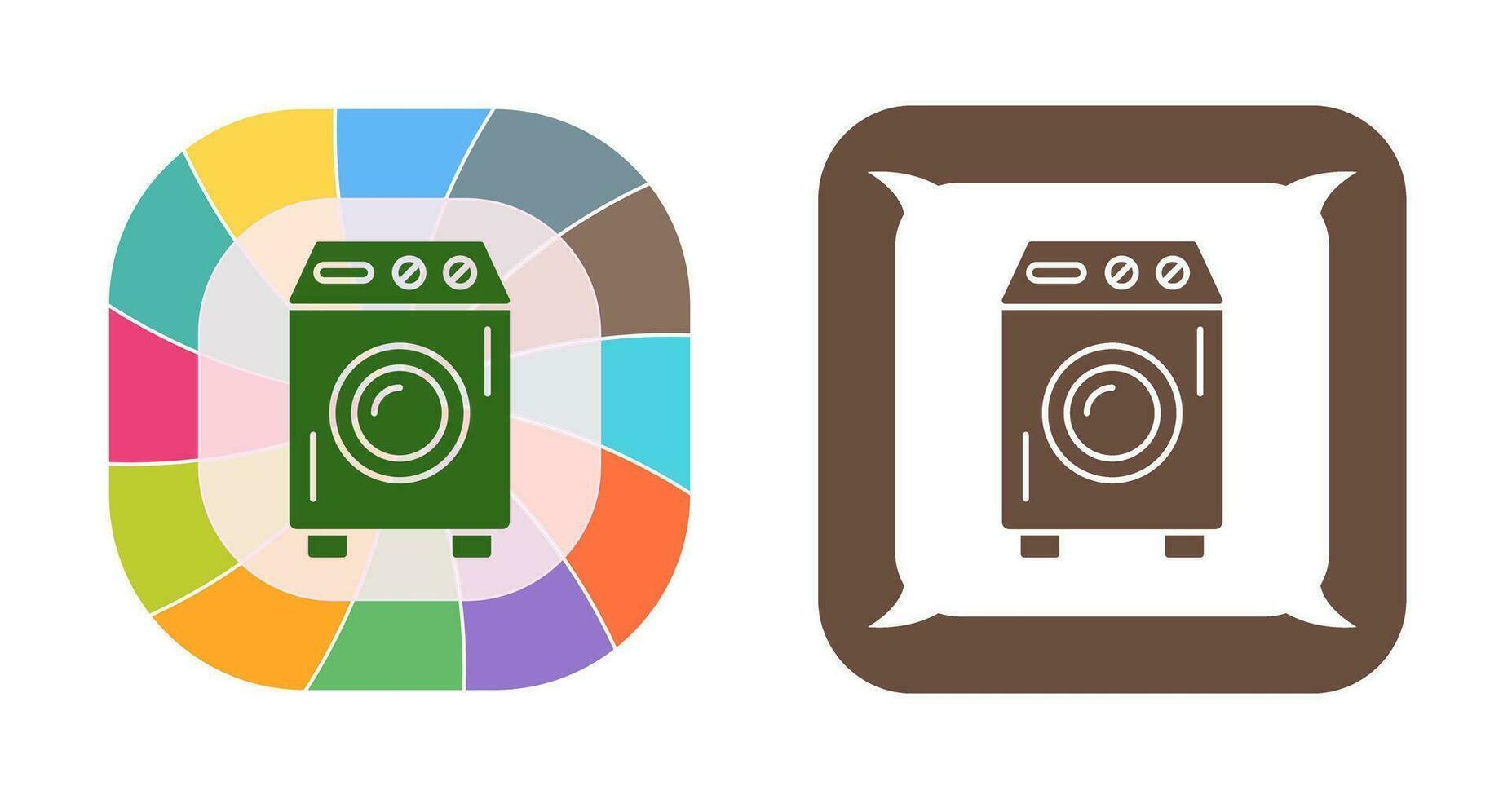 Washing Machine Vector Icon