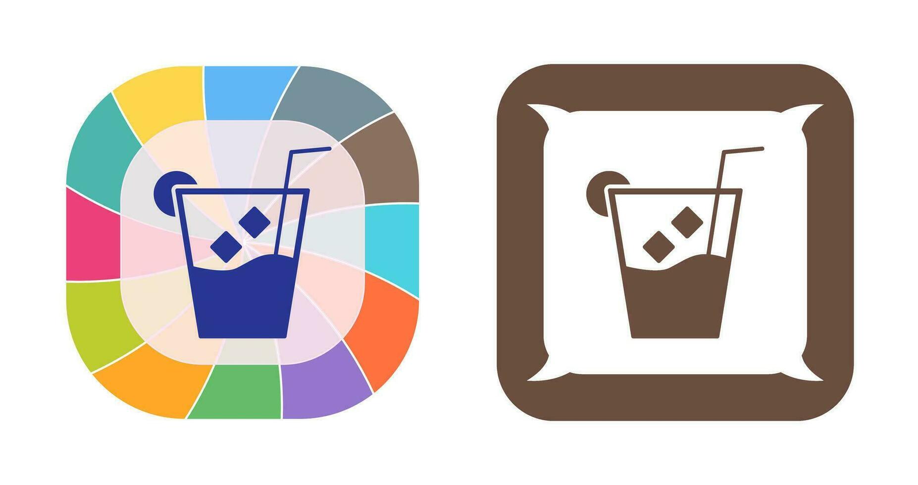 Unique Whiskey Sour Vector Icon