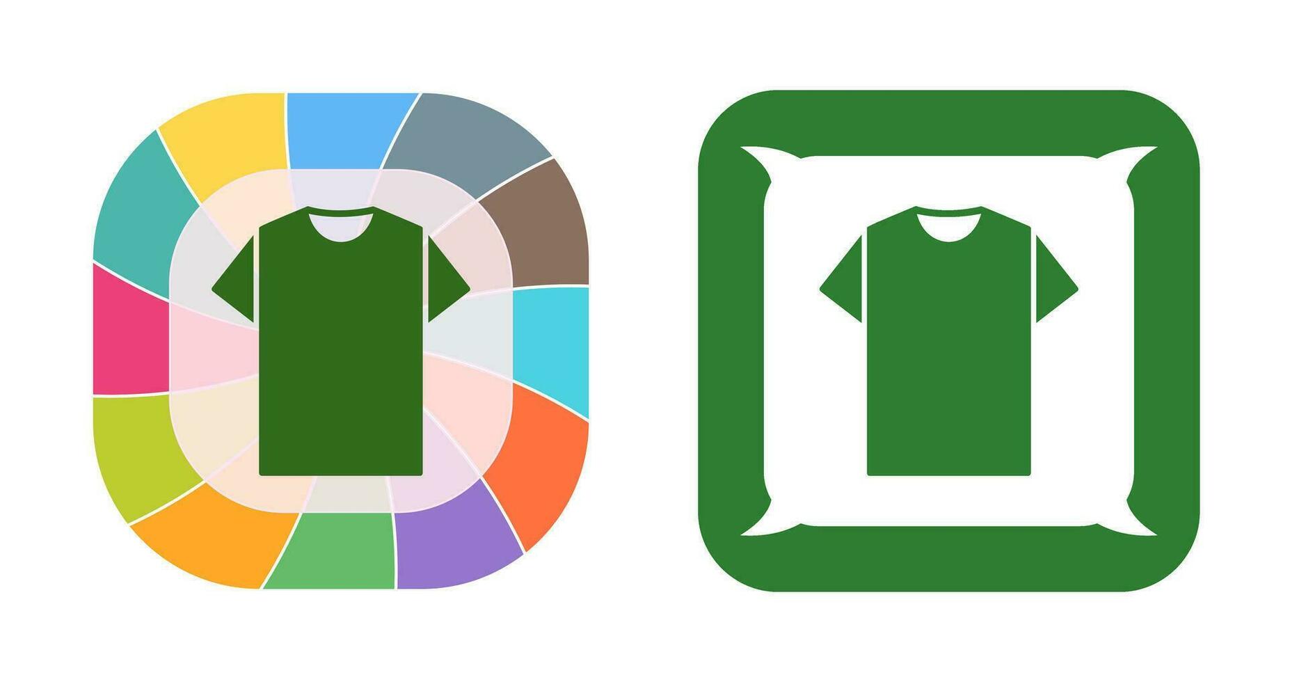 Plain T Shirt Vector Icon