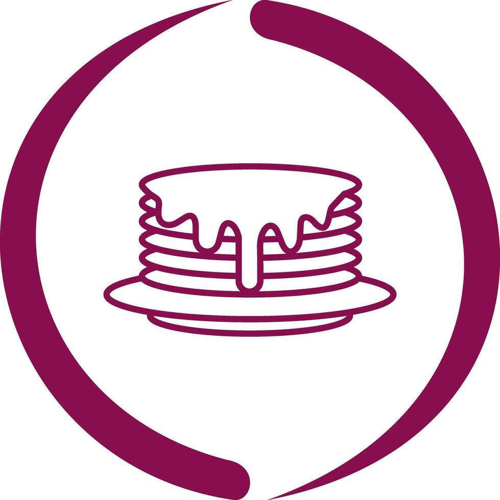 Pancake Vector Icon