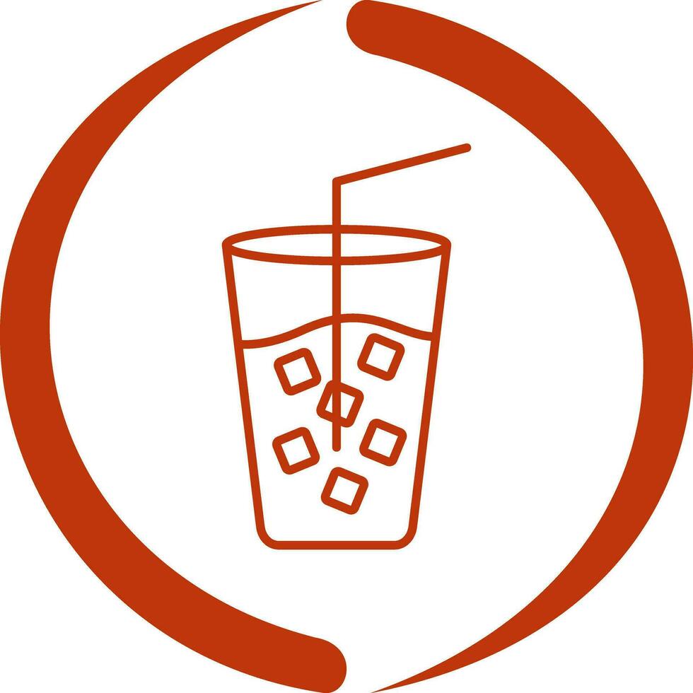 Cold Drink Vector Icon