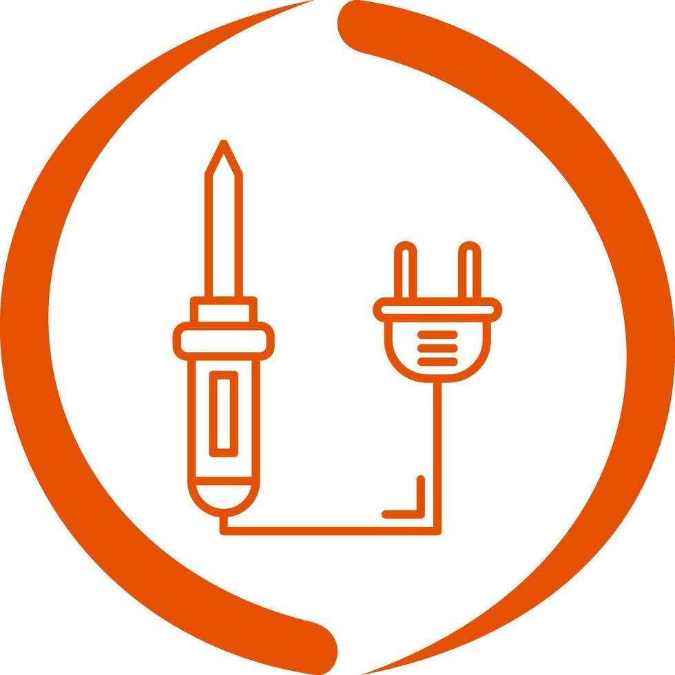 Soldering Iron Vector Icon