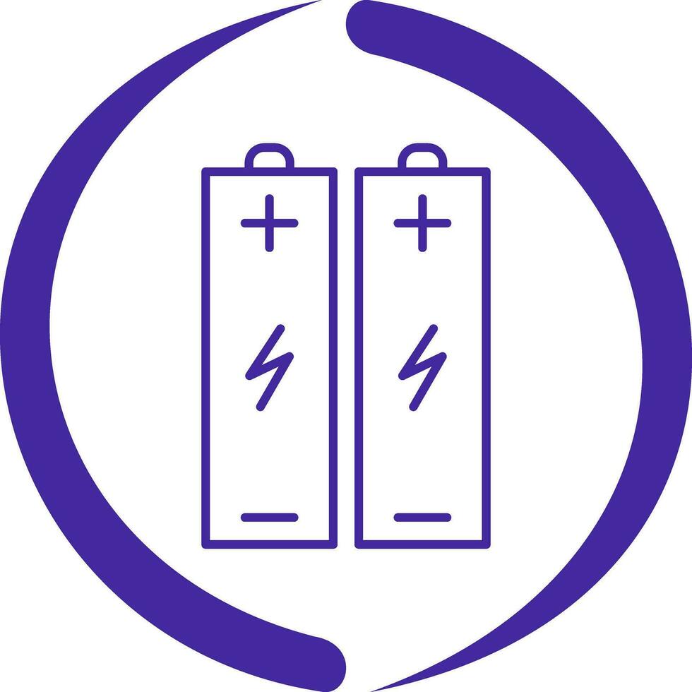 Batteries Vector Icon