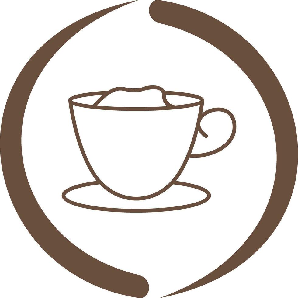 Creamy Coffee Vector Icon