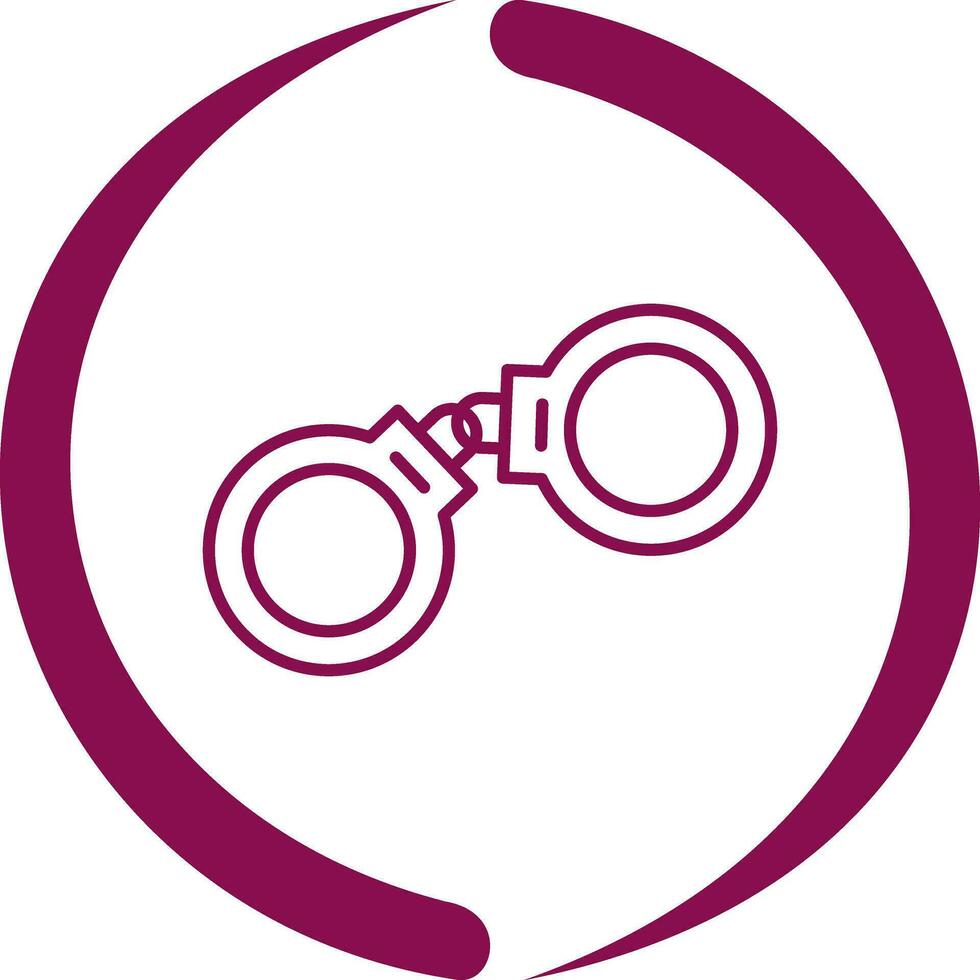 Handcuffs Vector Icon