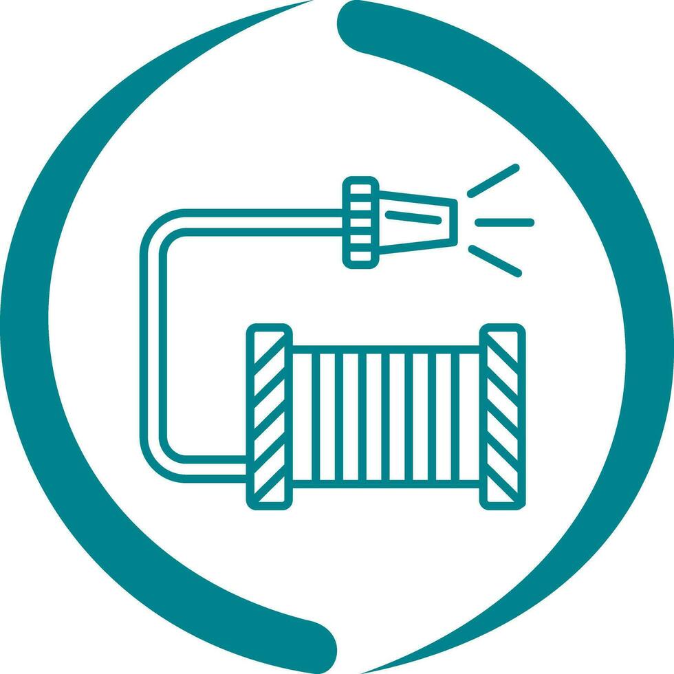 Water Hose Vector Icon