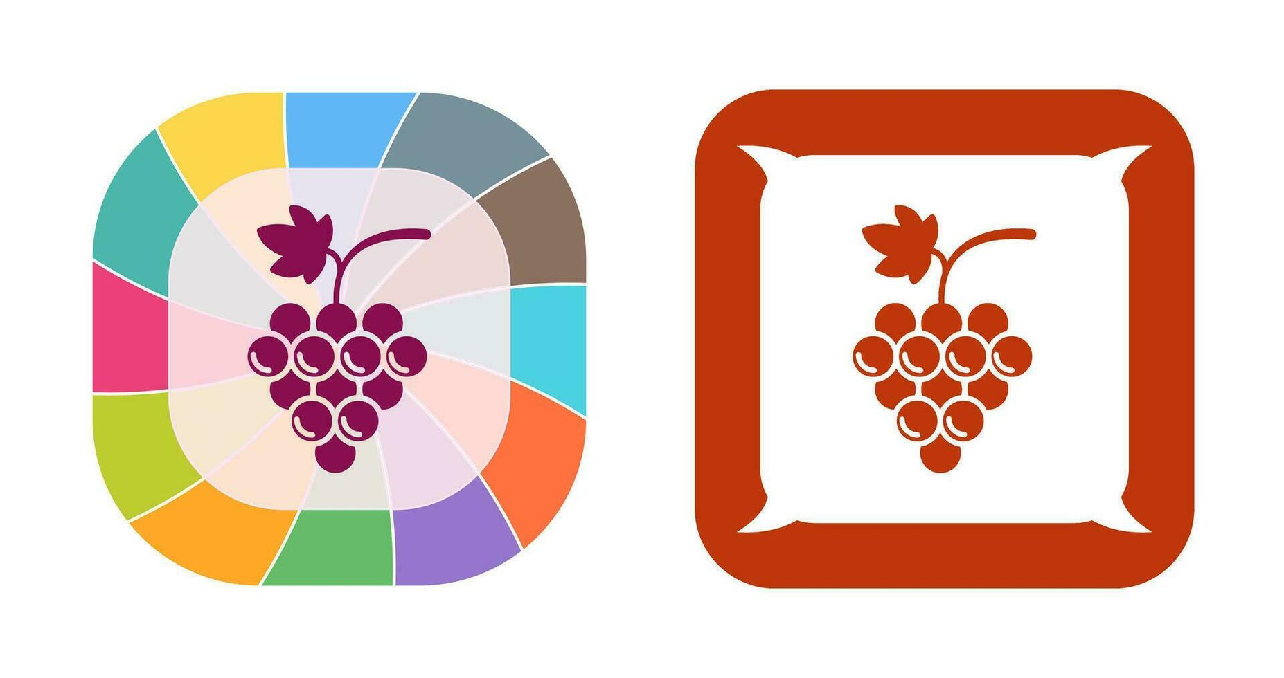 Grapes Vector Icon