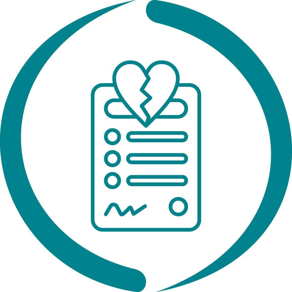 Divorce Vector Icon