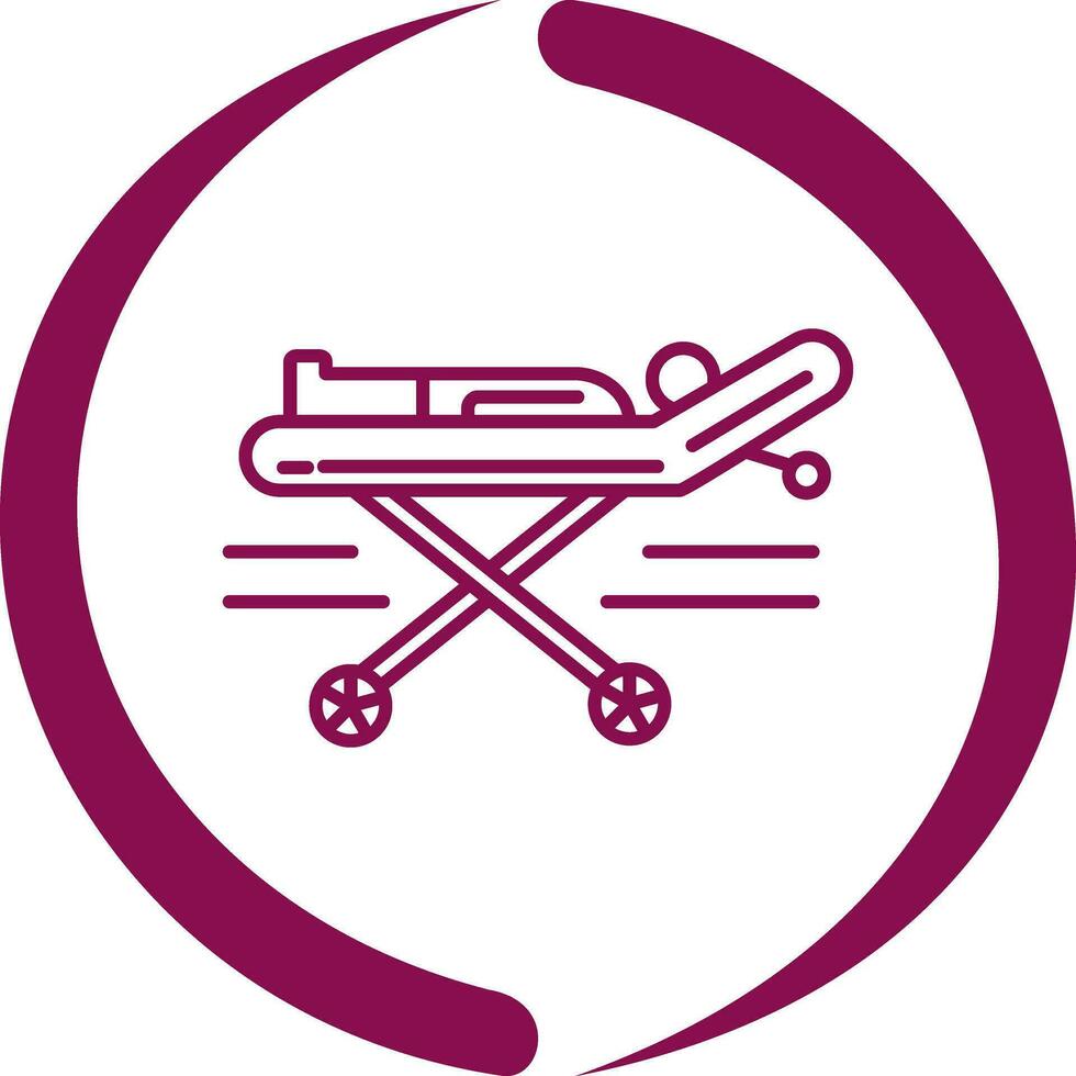 Stretcher Vector Icon