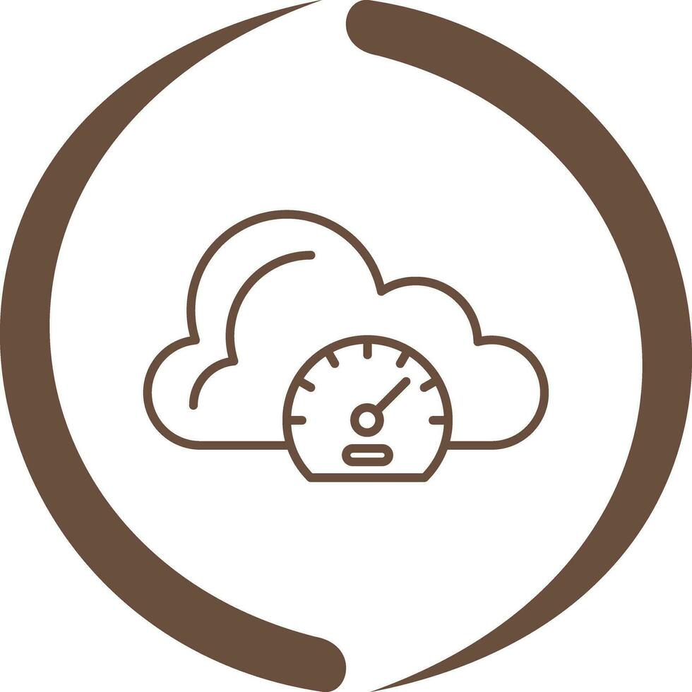 Speed Test Vector Icon