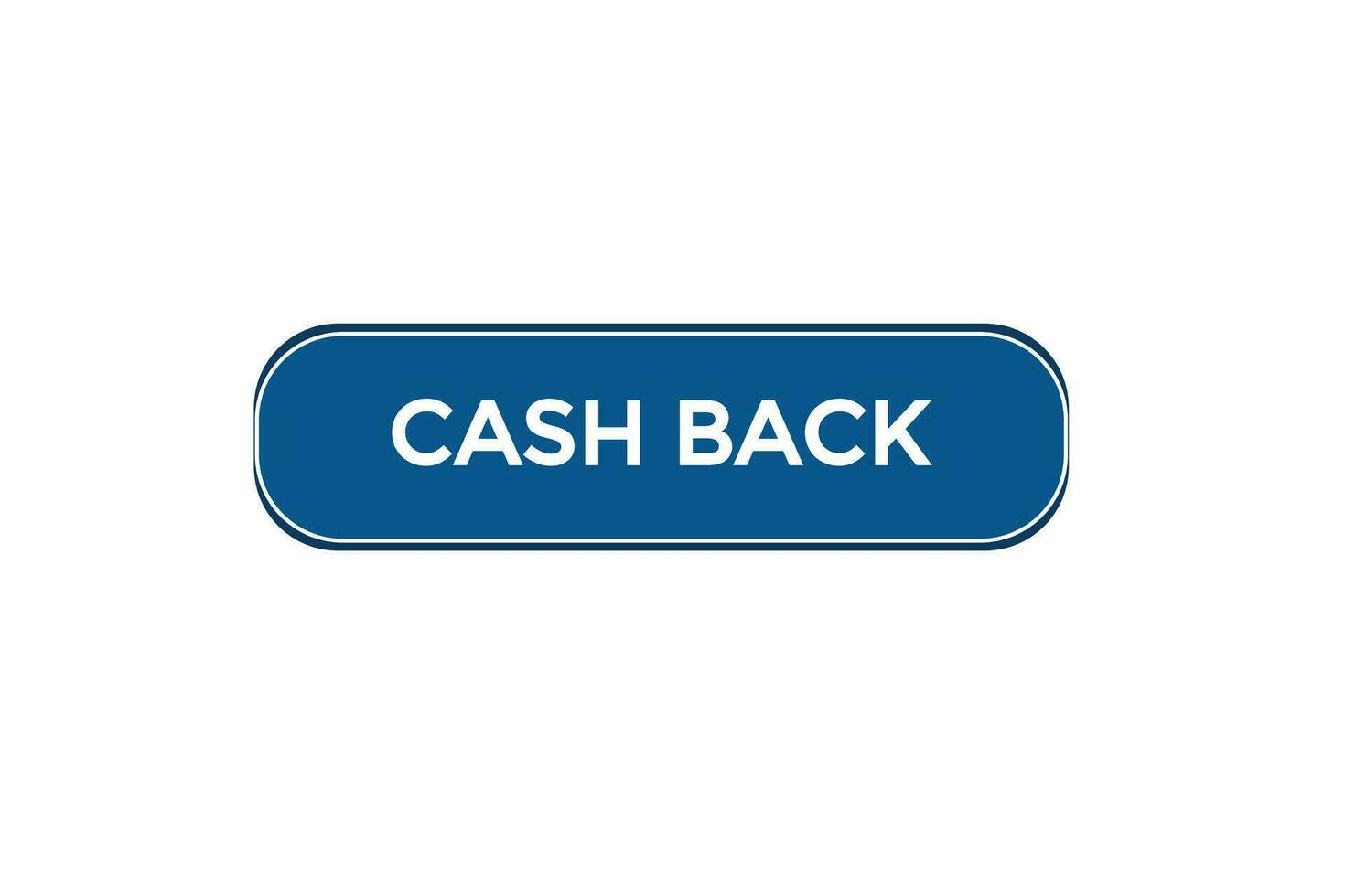 new cash back modern, website, click button, level, sign, speech, bubble  banner, vector
