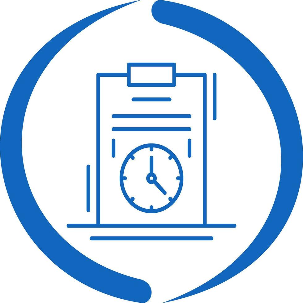 Time Management Vector Icon