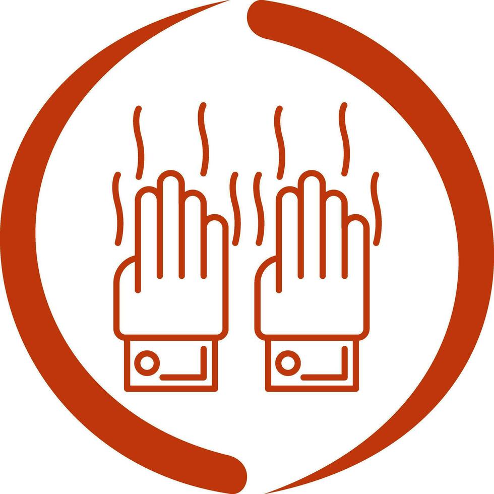 Smelly Hands Vector Icon