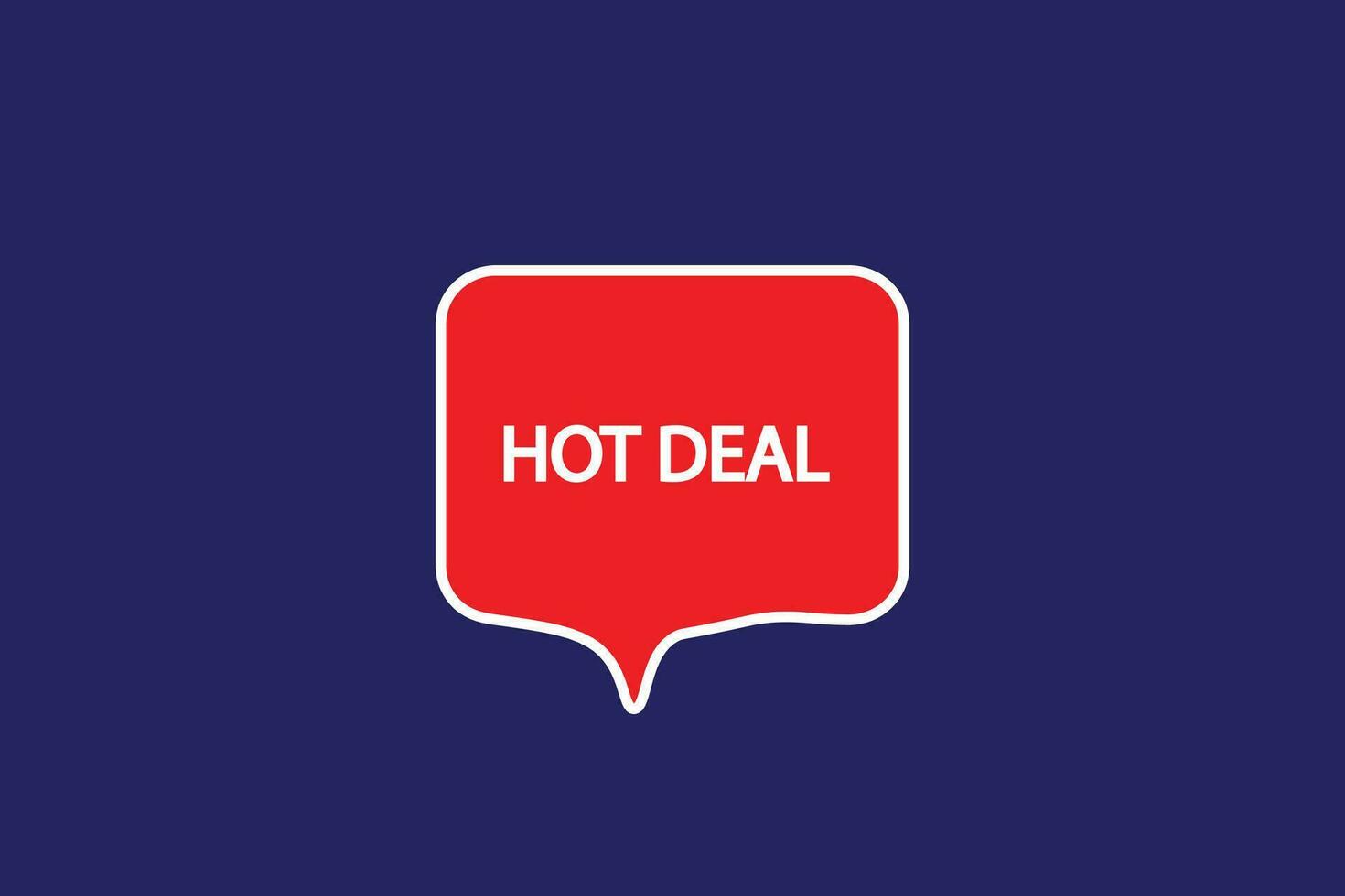 new hot deal modern, website, click button, level, sign, speech, bubble  banner, vector