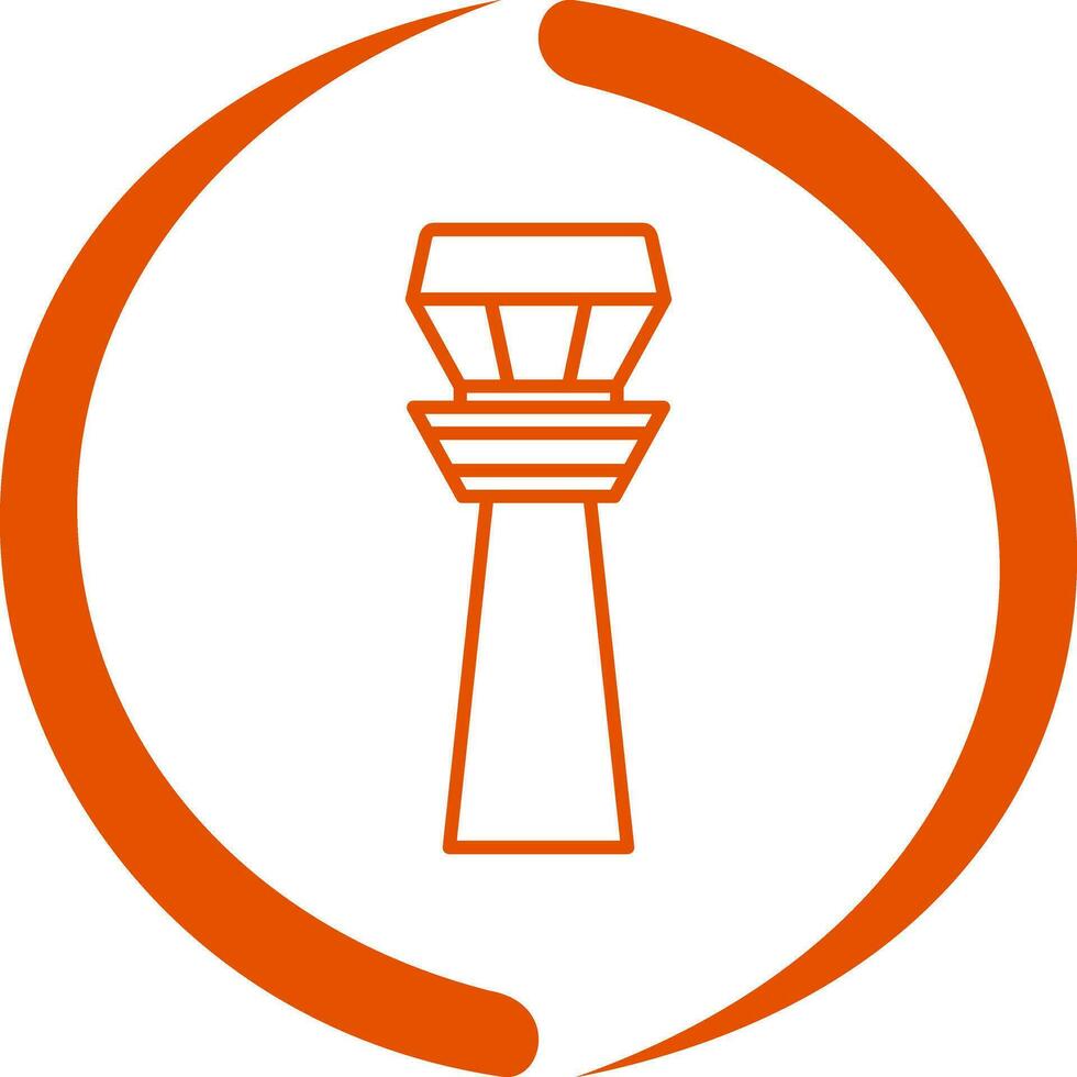 Control Tower Vector Icon