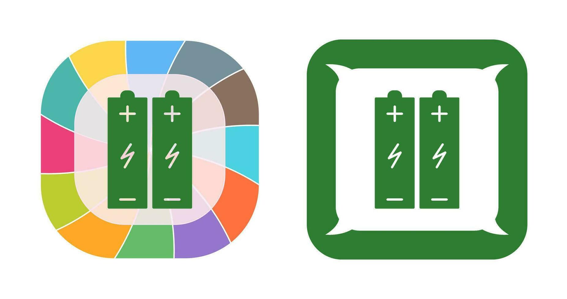 Batteries Vector Icon