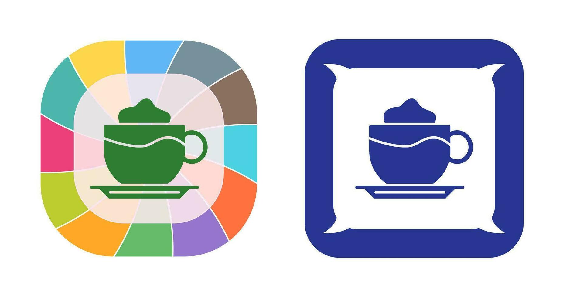 Latte Vector Icon