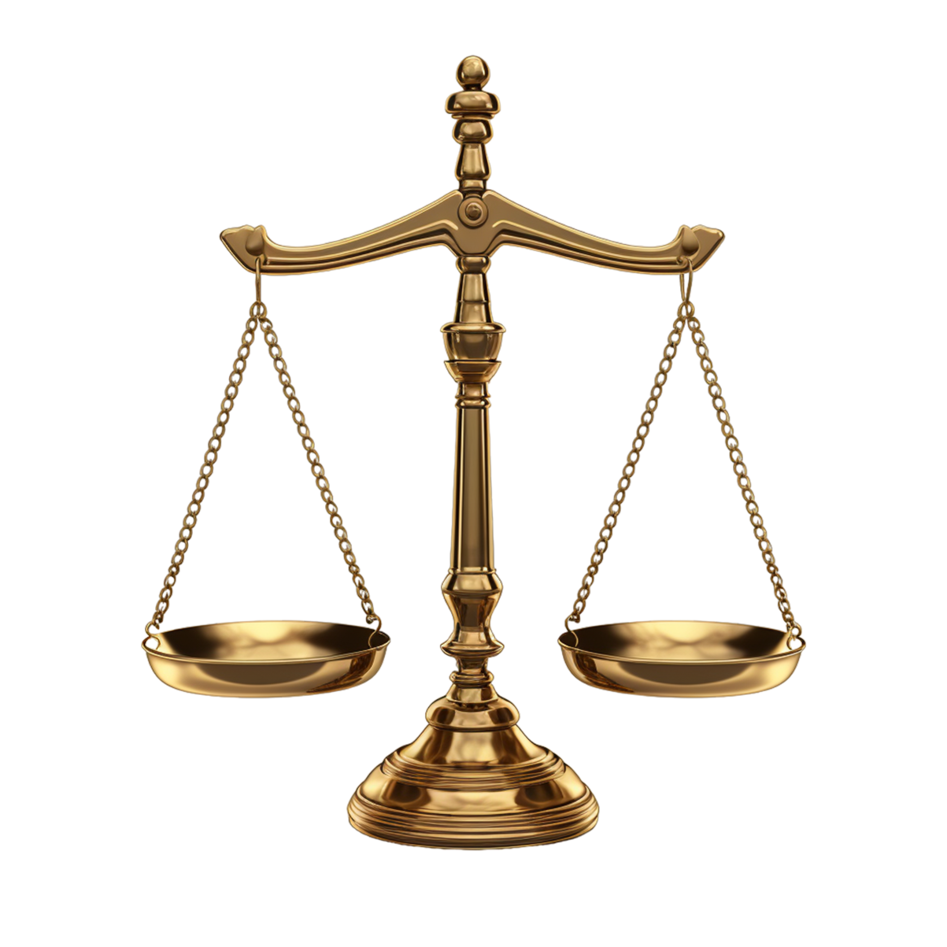 Justice scales symbol ai generative 29760947 PNG