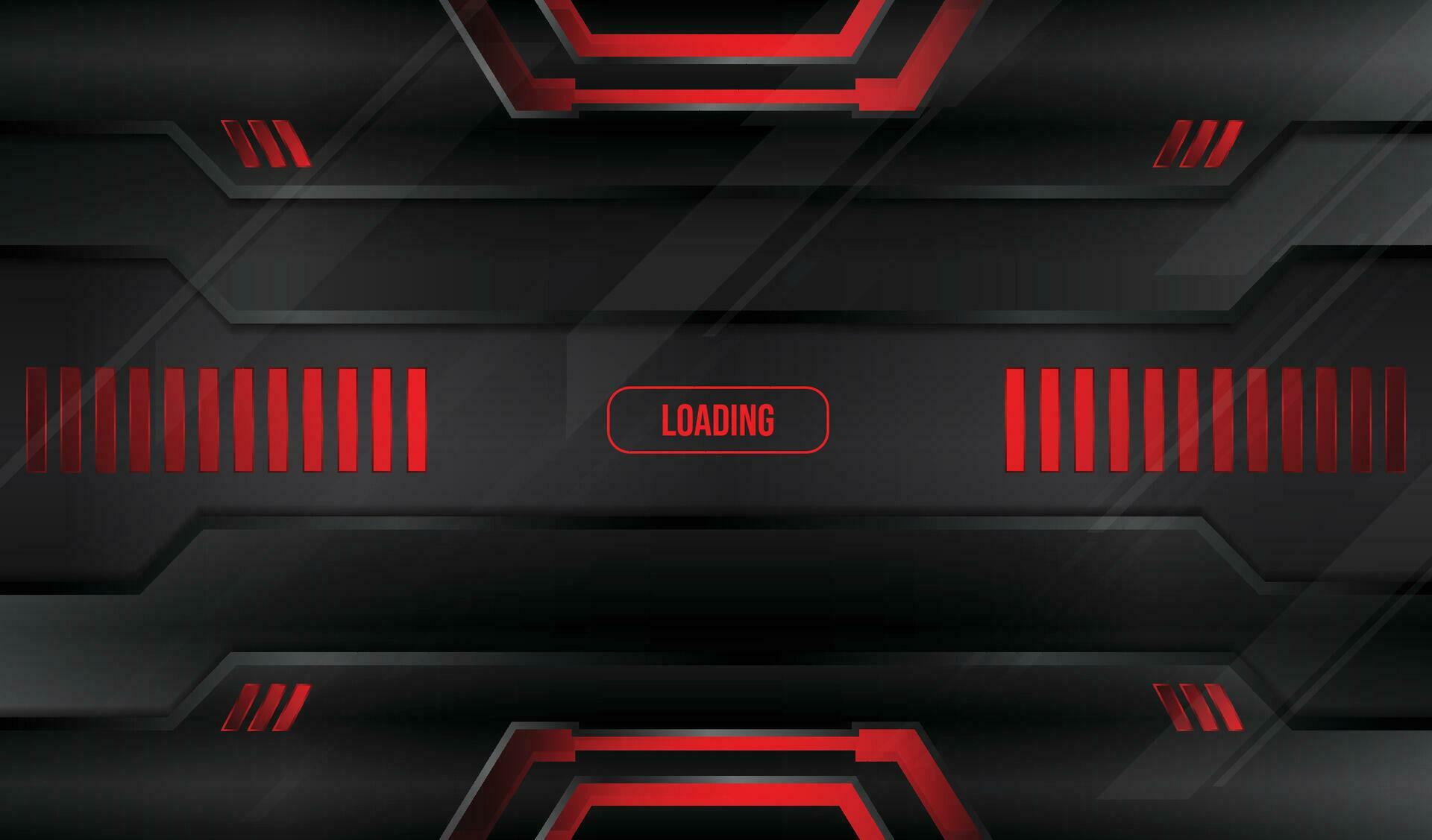 Black and Red Metal Technology Abstract Gaming Background 29761201