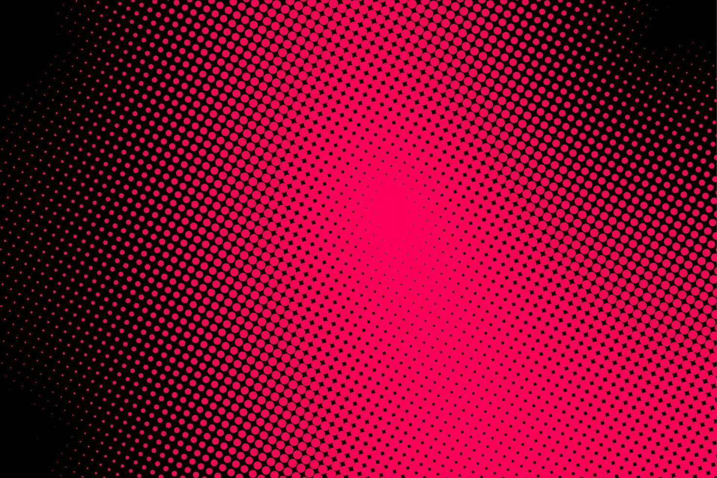 rosado negro degradado color trama de semitonos antecedentes. popular Arte diseño. cómic libro superhéroe punteado trama de semitonos textura vector