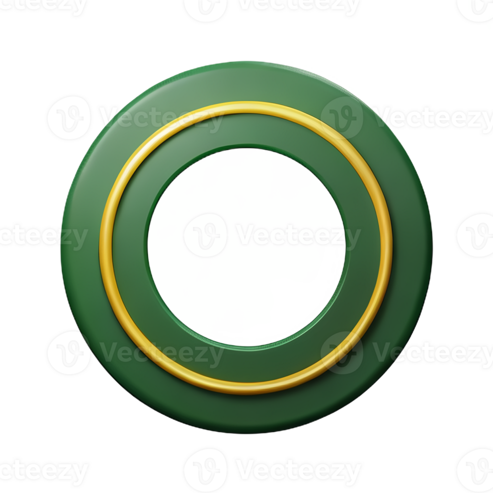laurel wreath 3d rendering icon illustration png